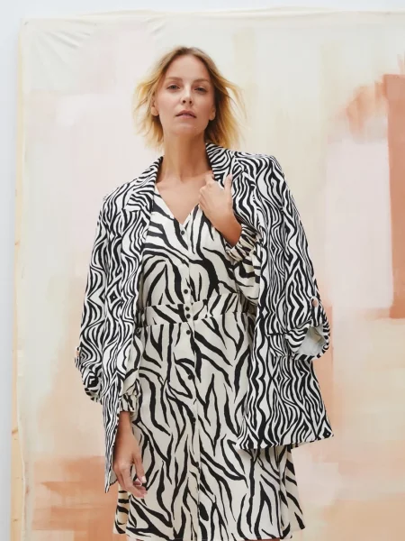 Rochie Marisse de costum alb