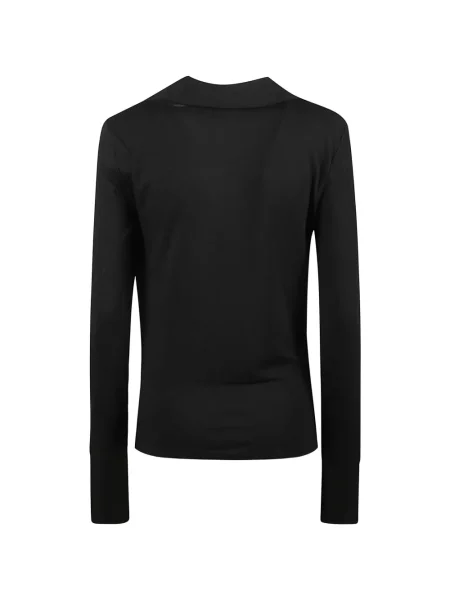 Lung top Patrizia Pepe negru