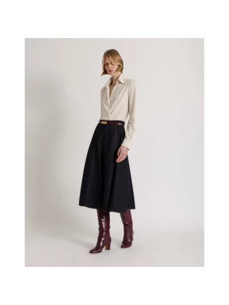 Koszulka Alberta Ferretti beżowa