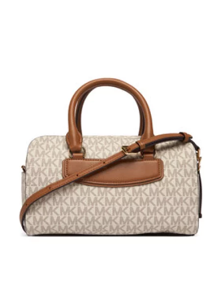 Ročna torba MICHAEL Michael Kors Jet Set Kremna bež