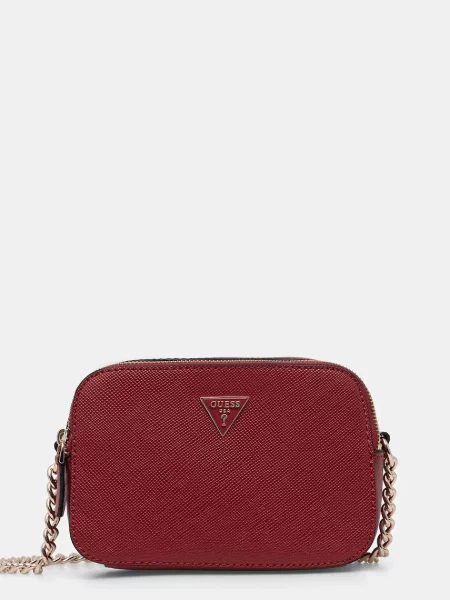 Guess crossbody torbica NOELLE rdeča