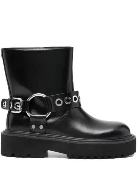 Botine Maje biker negru