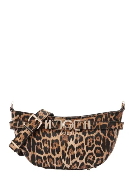 GUESS Torba za čez ramo Cirene / svetlo / temno rjava
