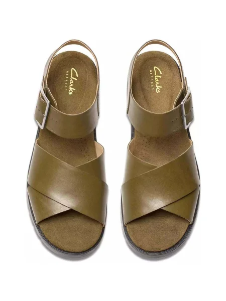 Pantofi Clarks verde