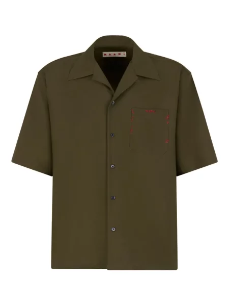 Krátká košile Marni zelená