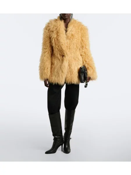 Pantaloni Isabel Marant de lână negru