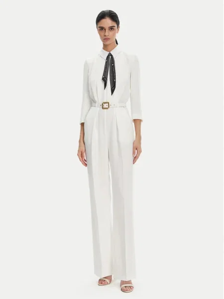 Elisabetta Franchi Salopetă alb