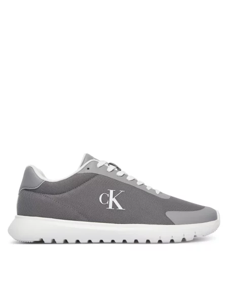 Sneakersy Calvin Klein szare