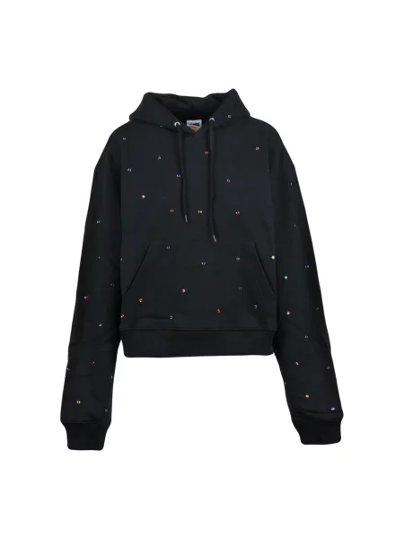 Bluza z kapturem Sky High Farm z kapturem czarna