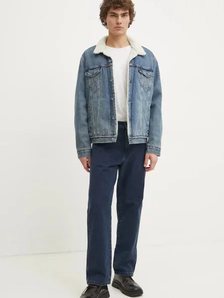 Džínsová bunda Levi's modrá