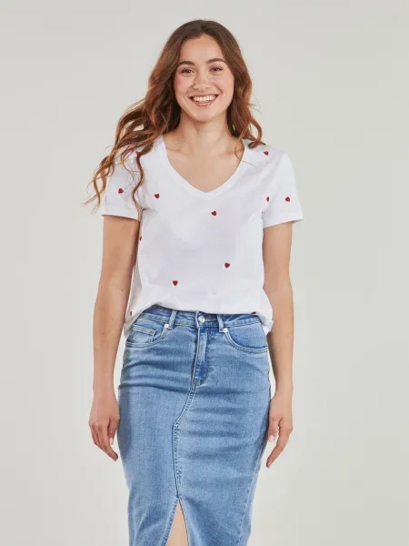 Tricou Only alb