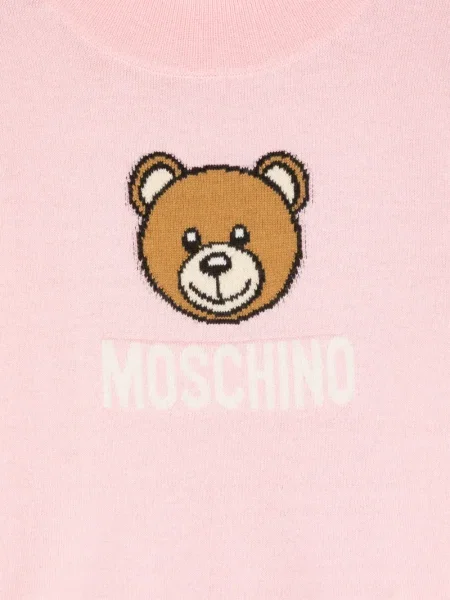Sukienka dziecięca Moschino różowa