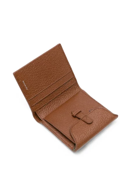Portofel Paul Smith din piele cu autograf maro