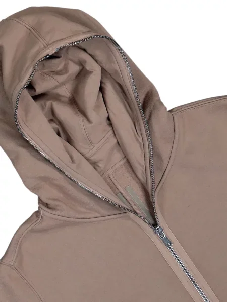 Hanorac cu glugă Rick Owens Drkshdw maro