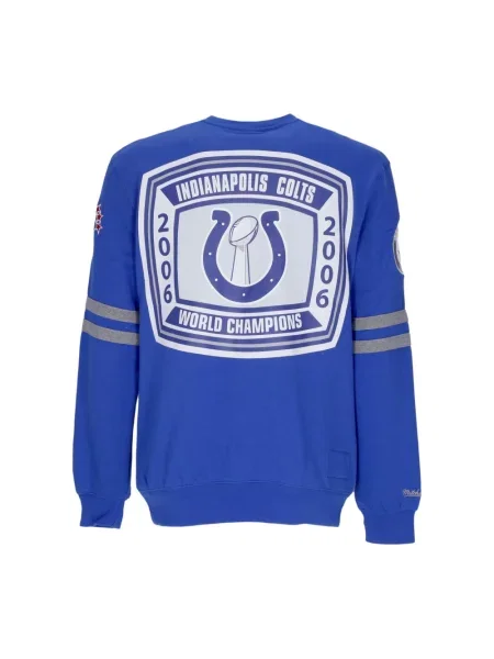 Bluza sportowa Mitchell & Ness niebieska