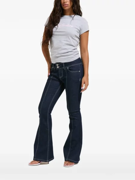 Tricou Juicy Couture cu imagine gri