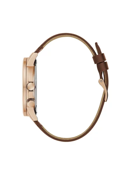 Zegarek Guess skórzany różowy