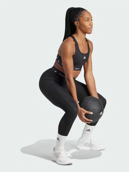 Спортивный топ Adidas черный