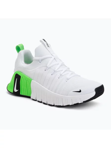 Încălțăminte de antrenament pentru bărbați Nike Free Metcon 6 white/green strike/black/black alb