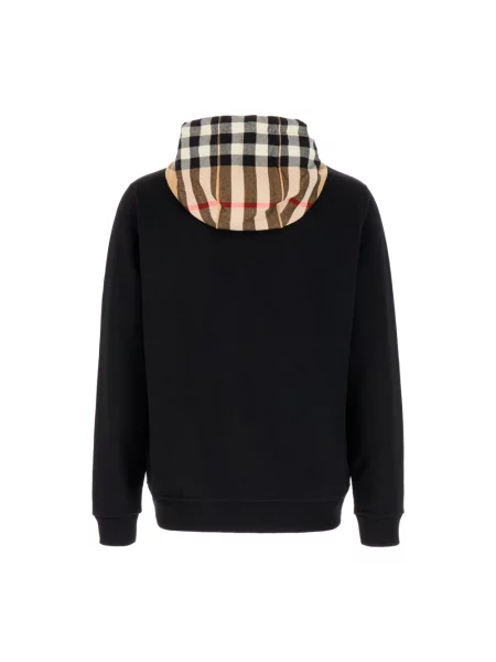 Sweter Burberry czarny