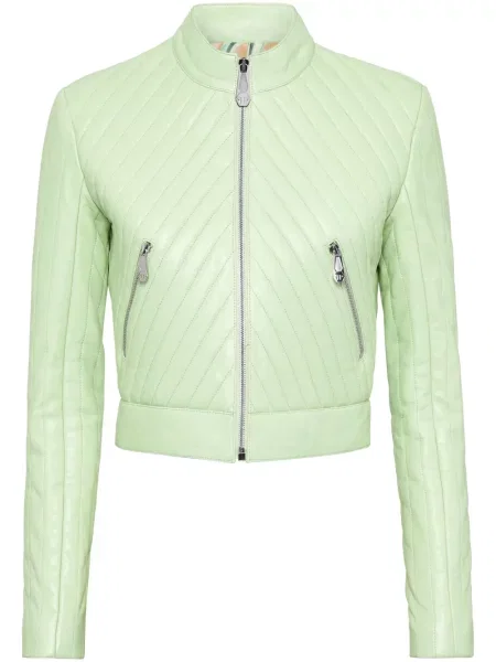 Geanta de piele Philipp Plein verde
