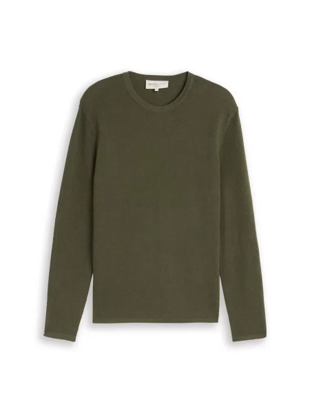 TOM TAILOR DENIM Pulover jad verde