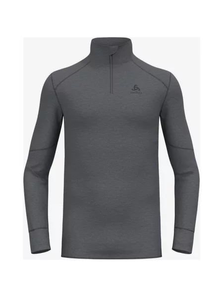 Koszulka Odlo Active X-Warm Eco ciemna długa rękaw. S szara
