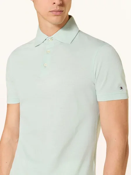 Tommy Hilfiger Koszulka Polo Z Pikowanym Wzorem gruen