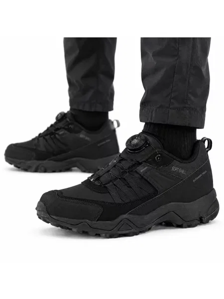 Buty sportowe trekkingowe DK SPIDER SOFTSHELL czarne
