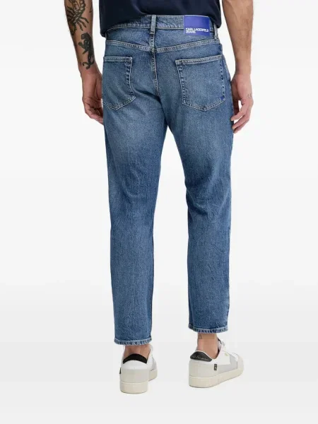 Blugi Karl Lagerfeld Jeans albastru