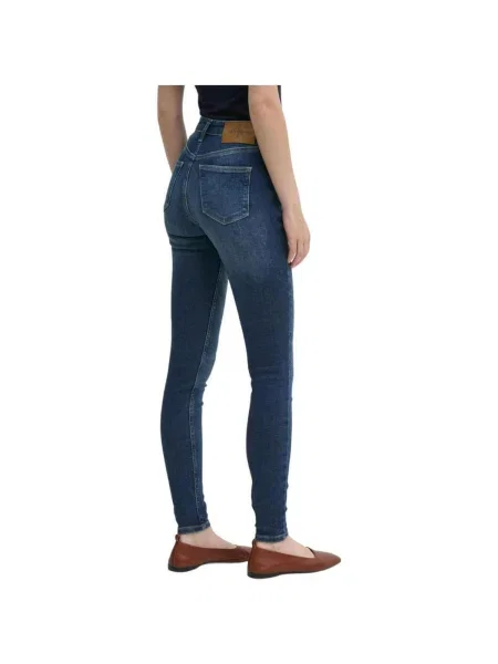 Blugi Calvin Klein Jeans albastru