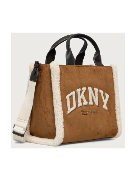 Shopperka Dkny brązowa