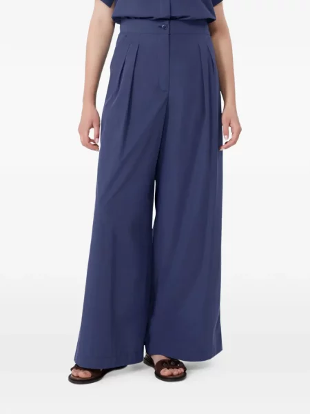 Pantaloni Weekend Max Mara albastru