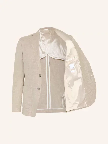 Paul Slim Fit Sako beige béžové