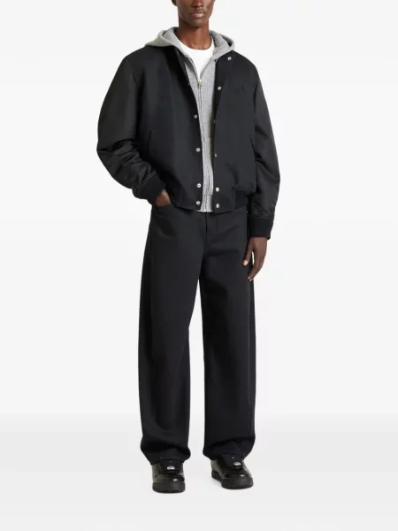 Geacă Givenchy cu broderie negru