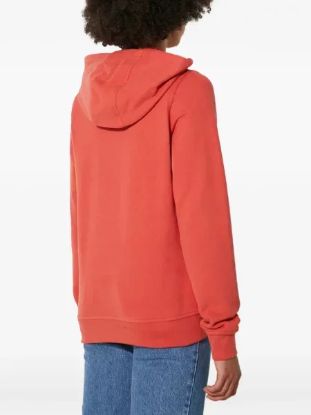 Hanorac cu glugă Helly Hansen cu imagine roșu
