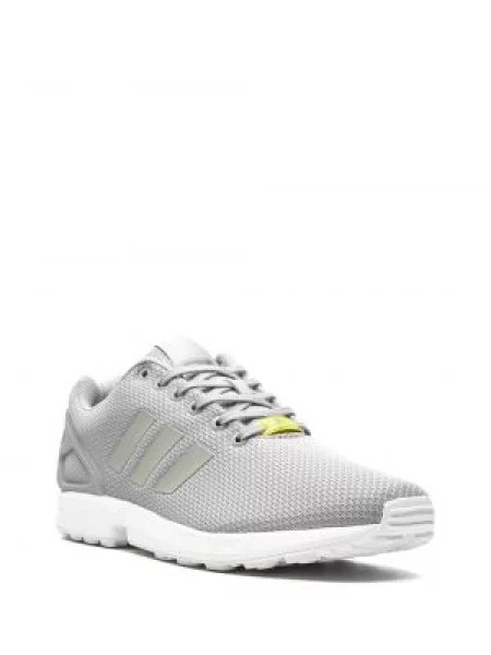 Sneakersy Adidas ZX Flux na ramiączkach z nadrukiem wsuwane szare