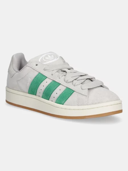 Tenisice od brušene kože adidas Originals Campus siva
