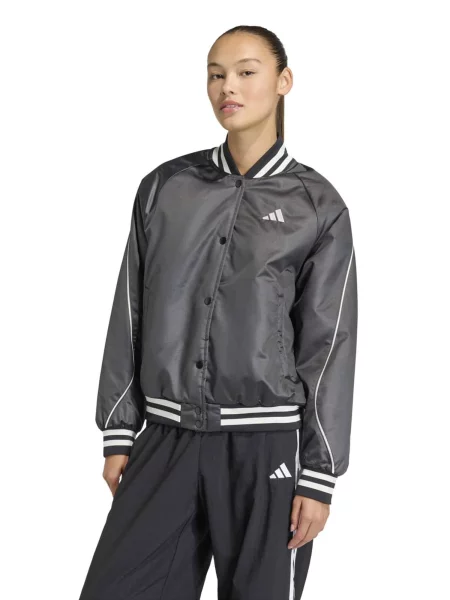 Adidas Bomber striukė Stadium Pilka balta