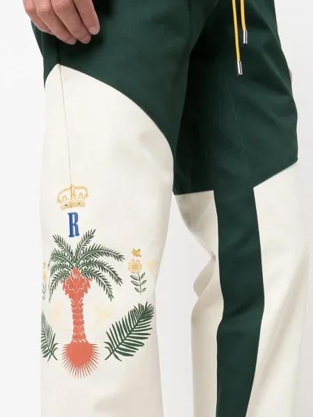Pantaloni Rhude verde