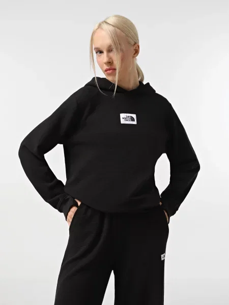 Худі The North Face Hoden бавовна/поліестер чорний