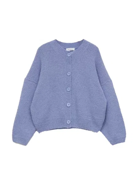 Kardigan Rodebjer z alpaki fioletowy