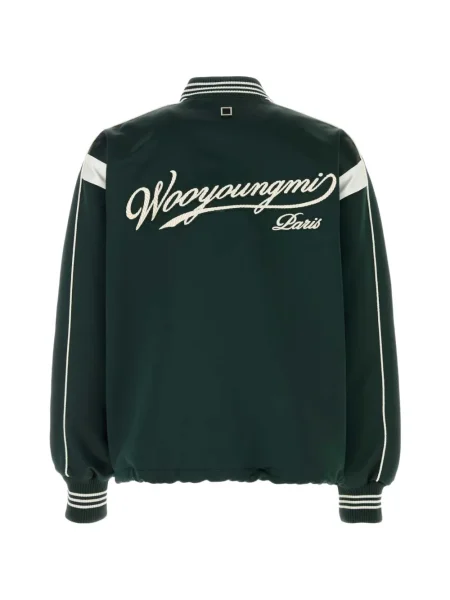 Geacă bomber Wooyoungmi cu autograf verde