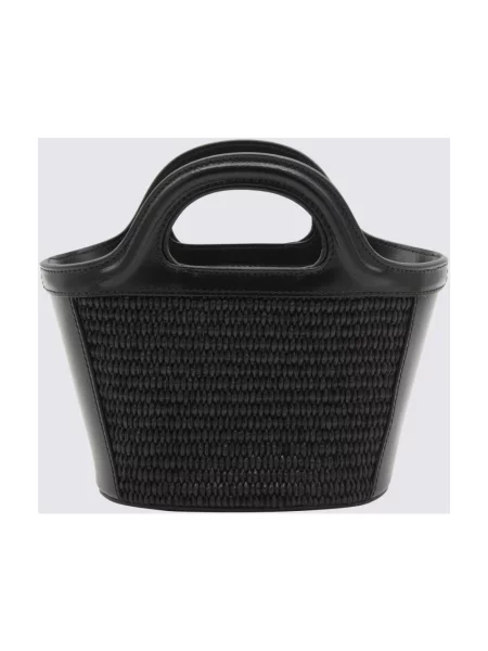 Listonoszka Marni skórzana czarna