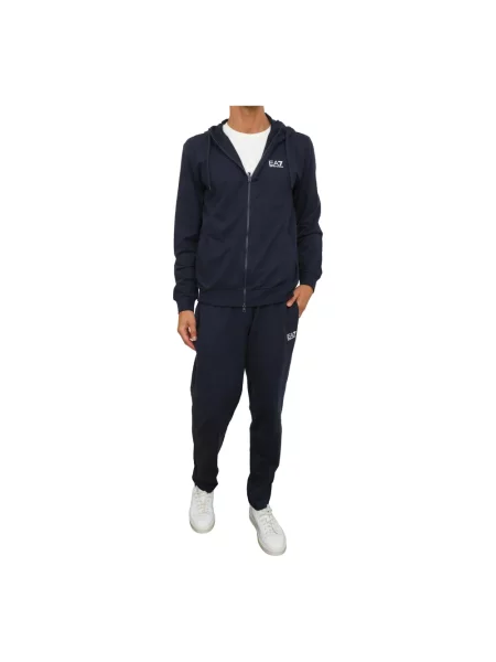 Komplet dresowy Ea7 Emporio Armani niebieski