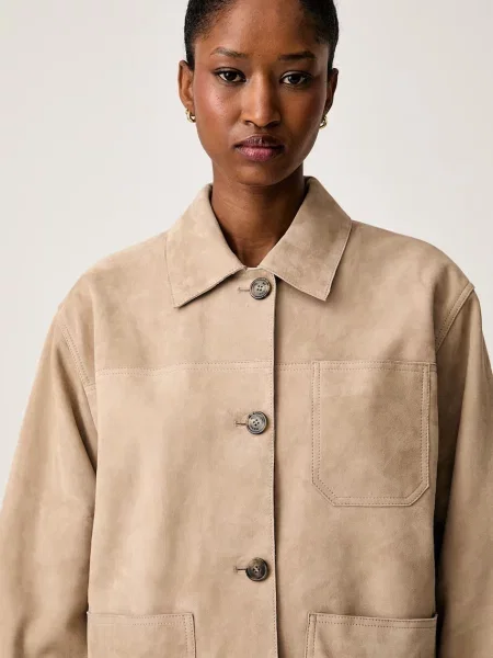 Замшевая куртка Weekend Max Mara