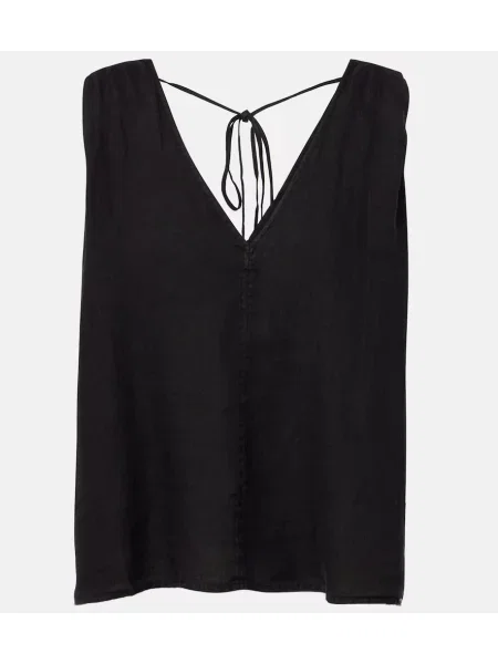 Top Velvet de in negru