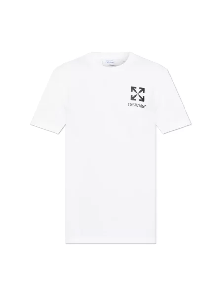 Koszulka Off-white z logo biała