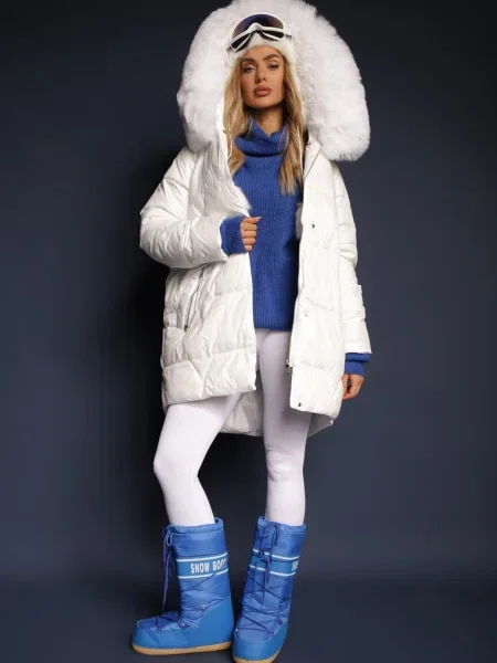 Geacă Hedizelle albă