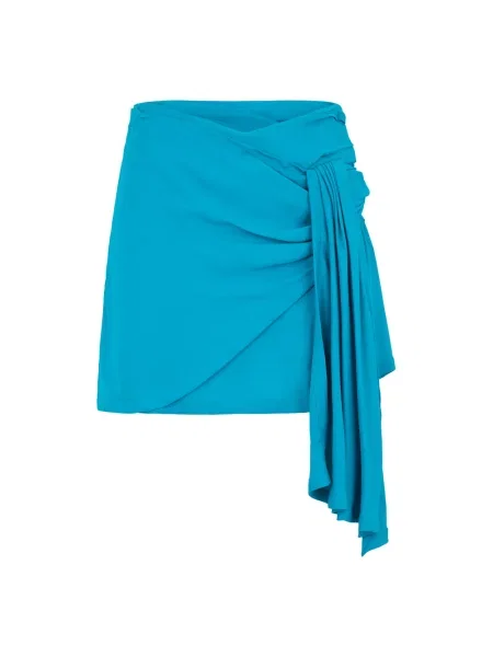 Spódnica Alberta Ferretti niebieska